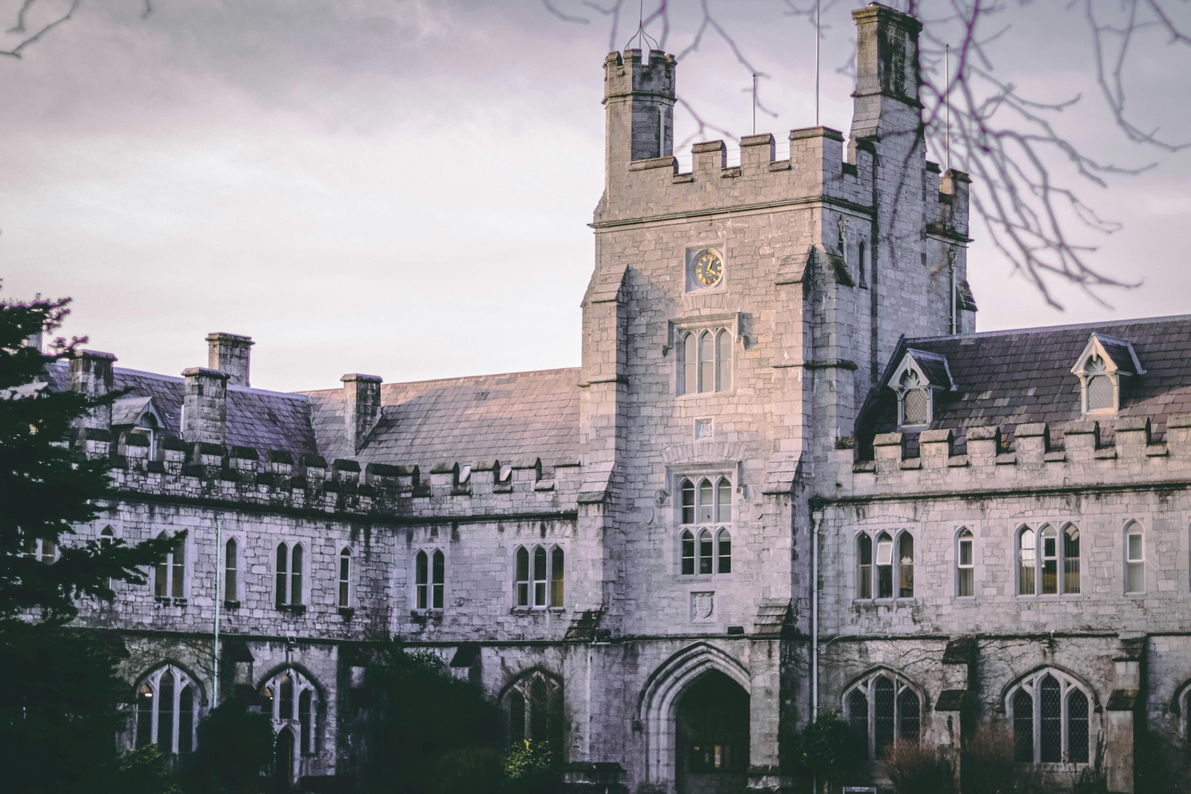 A historic building on University College Cork’s campus.