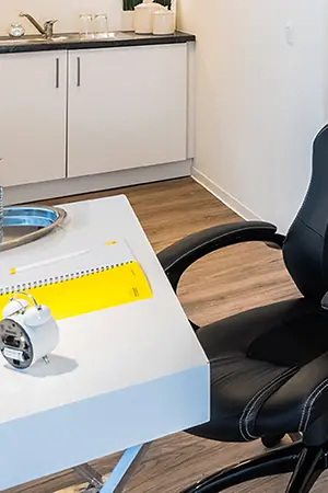 Desk Space and Storage