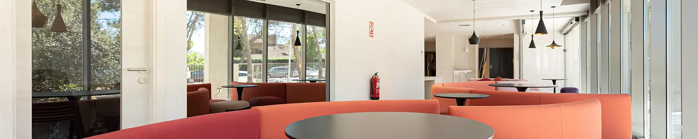 receo sofas naranja