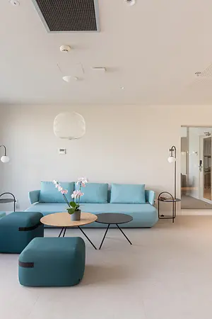 recep sofas azules