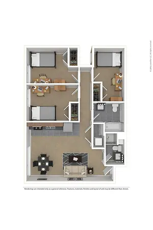 3 Bed 2 Bath Classic